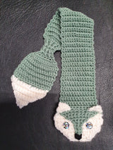 Cub Fox Scarf - Minty (child size)